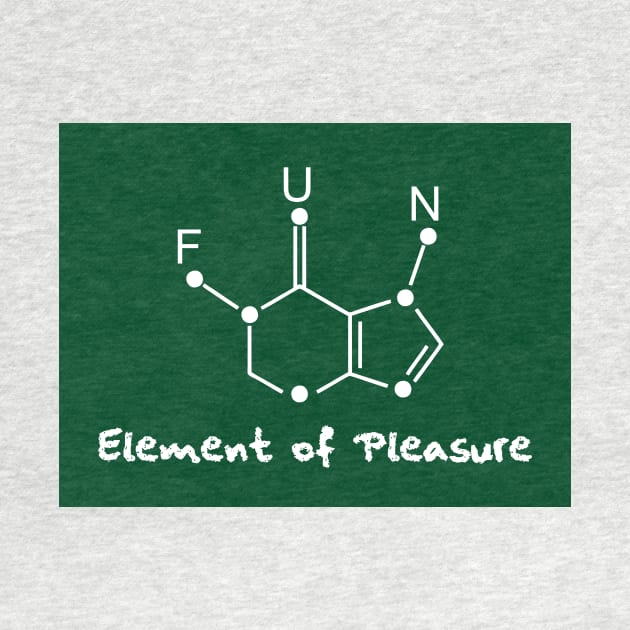 chemical formula of fun by Typography Dose